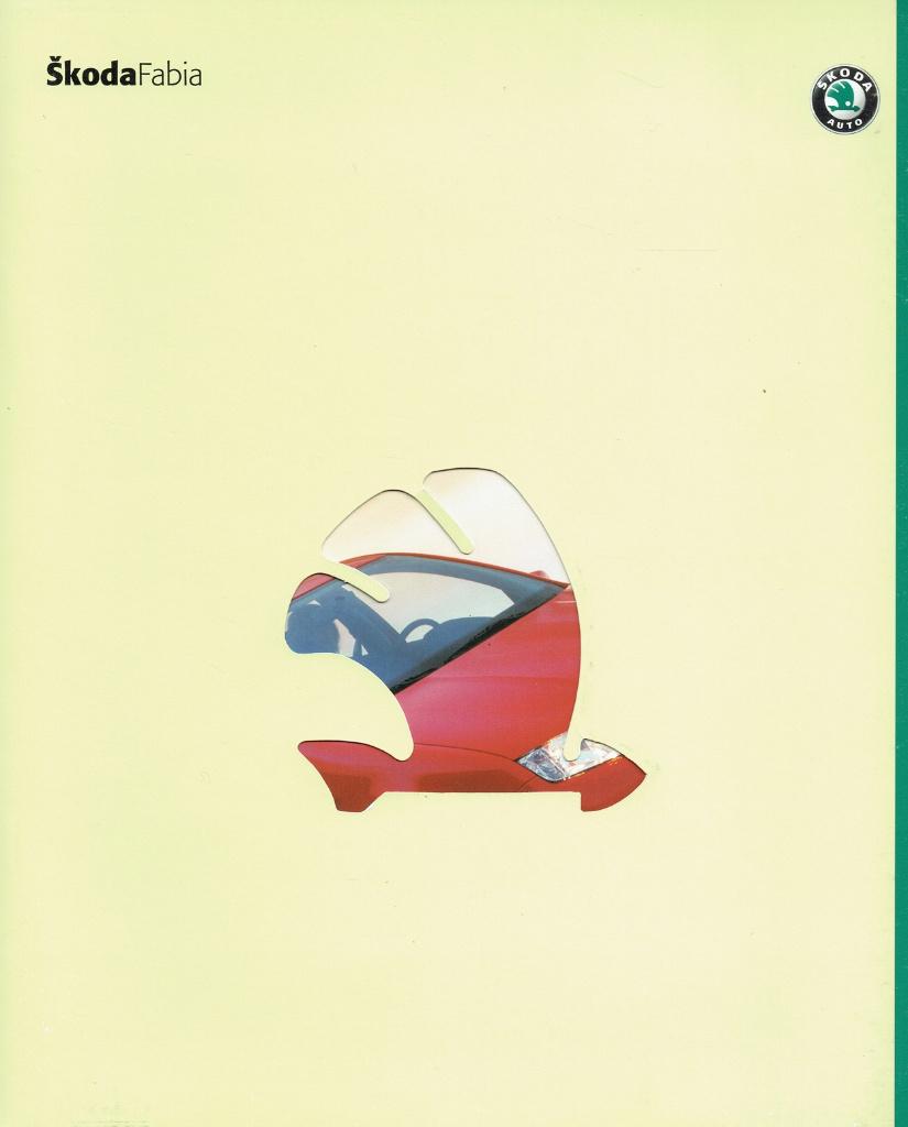 Folder-set Skoda Fabia (ca.2000), Verzenden, Gelezen, Overige merken