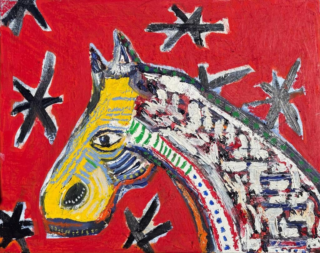 Schilderij olieverf - 50x40cm, Ophalen