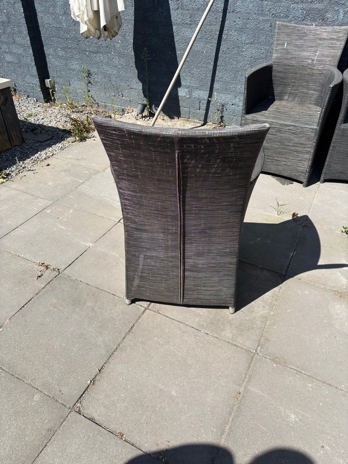 Tuinstoelen, Ophalen, Gebruikt, Wicker