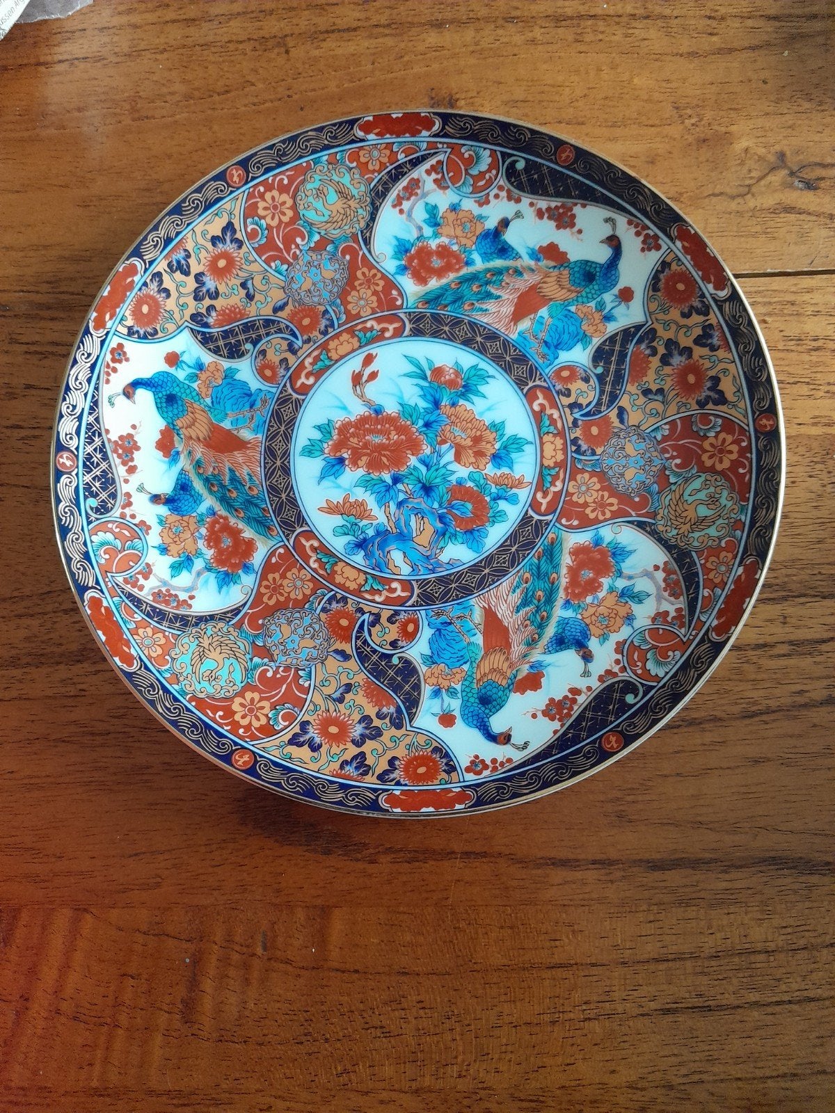 Japans porseleinen bord, Ophalen of Verzenden