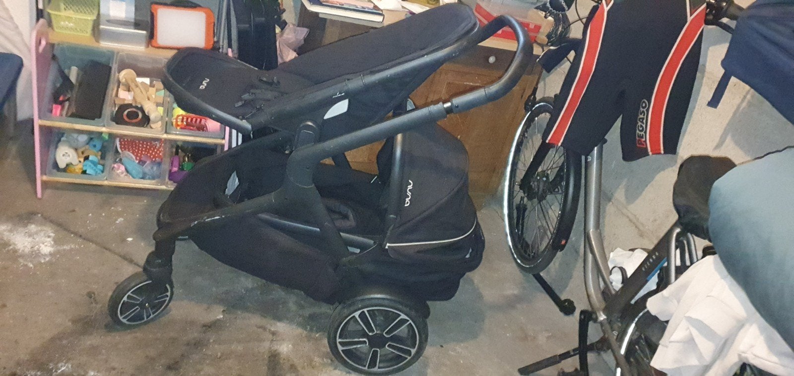 Nuna Demi Grow Duowagen - Zwart, Ophalen