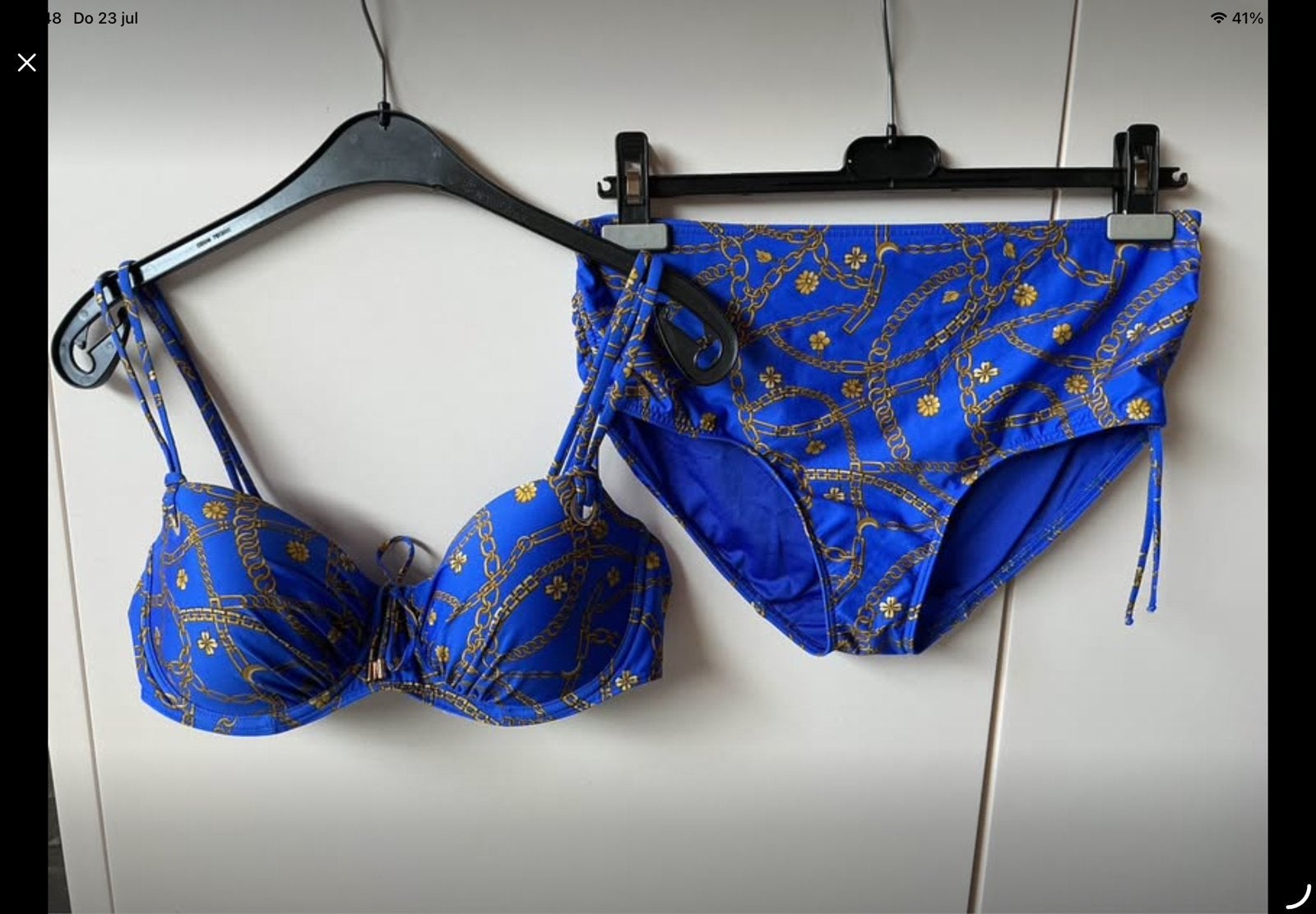 Prima Donna bikini 85C, broekje 42, Kleding | Dames, Badmode en Zwemkleding, Ophalen of Verzenden, Zo goed als nieuw, Blauw, Bikini