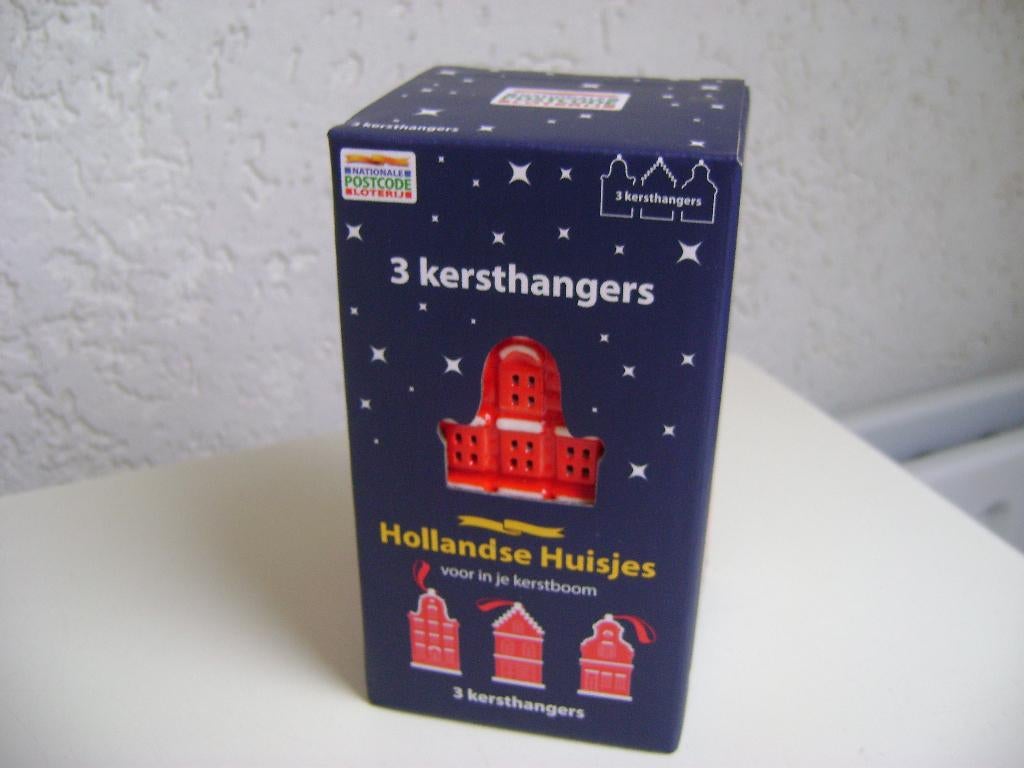 nieuw in verpakking 3 ah kersthangers ook huisje 3/4/5 en 8, Albert Heijn, Ophalen of Verzenden