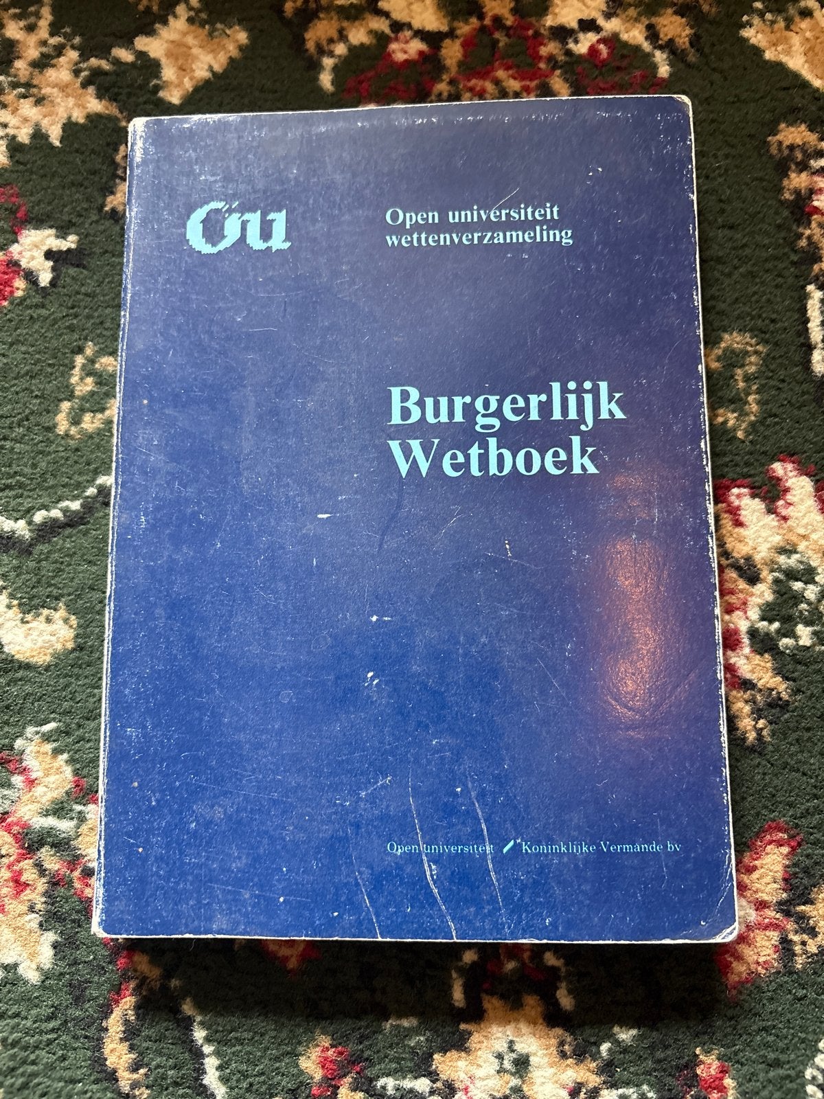 Burgerlijk Wetboek - Open Universiteit (1992), Boeken, Ophalen of Verzenden, Gamma, Gelezen, WO