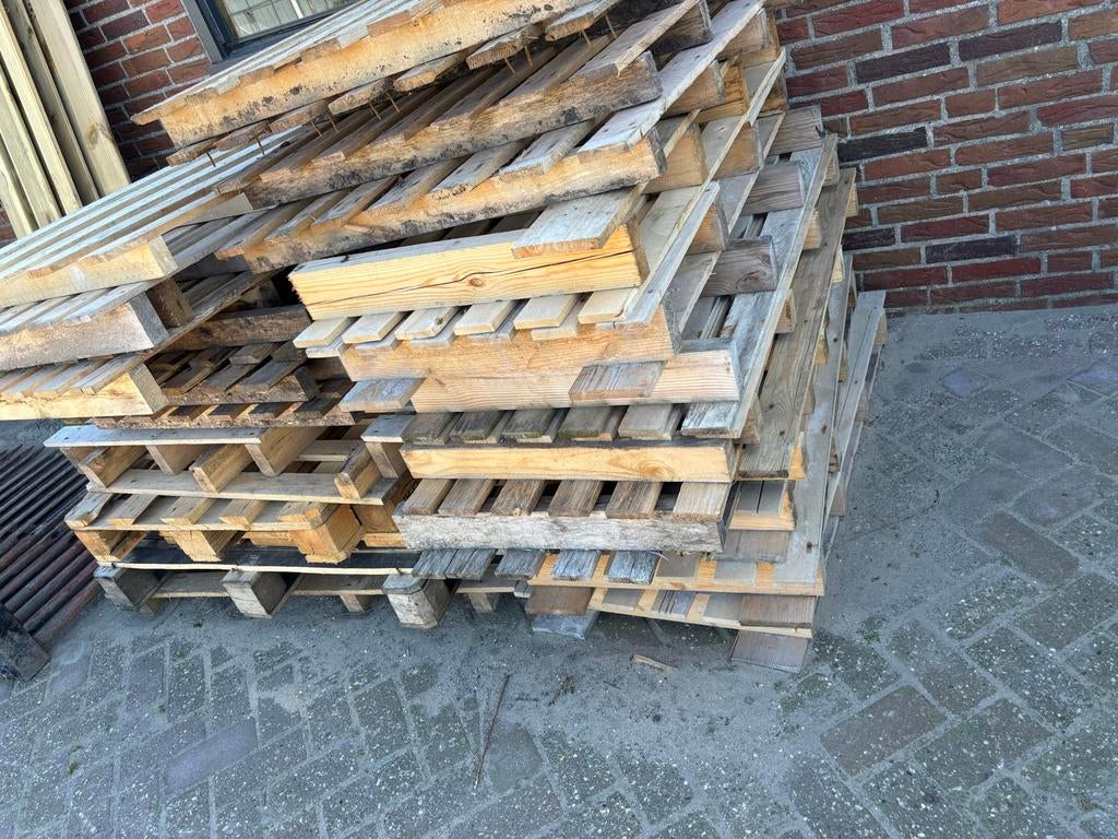Gebruikte Pallets - Diverse Maten en Houtsoorten, Gebruikt, Ophalen of Verzenden, 50 mm of meer, Pallet