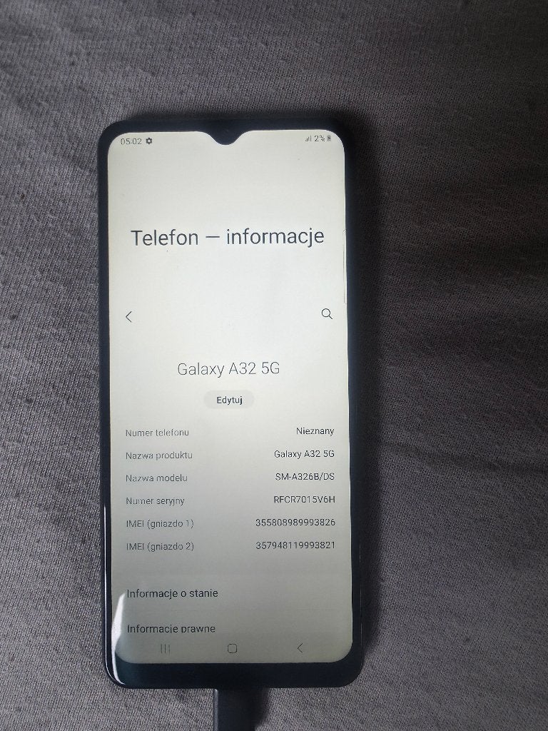 Samsung galaxy a32 5g 128bg, Ophalen, Gebruikt, Zwart, Zonder simlock