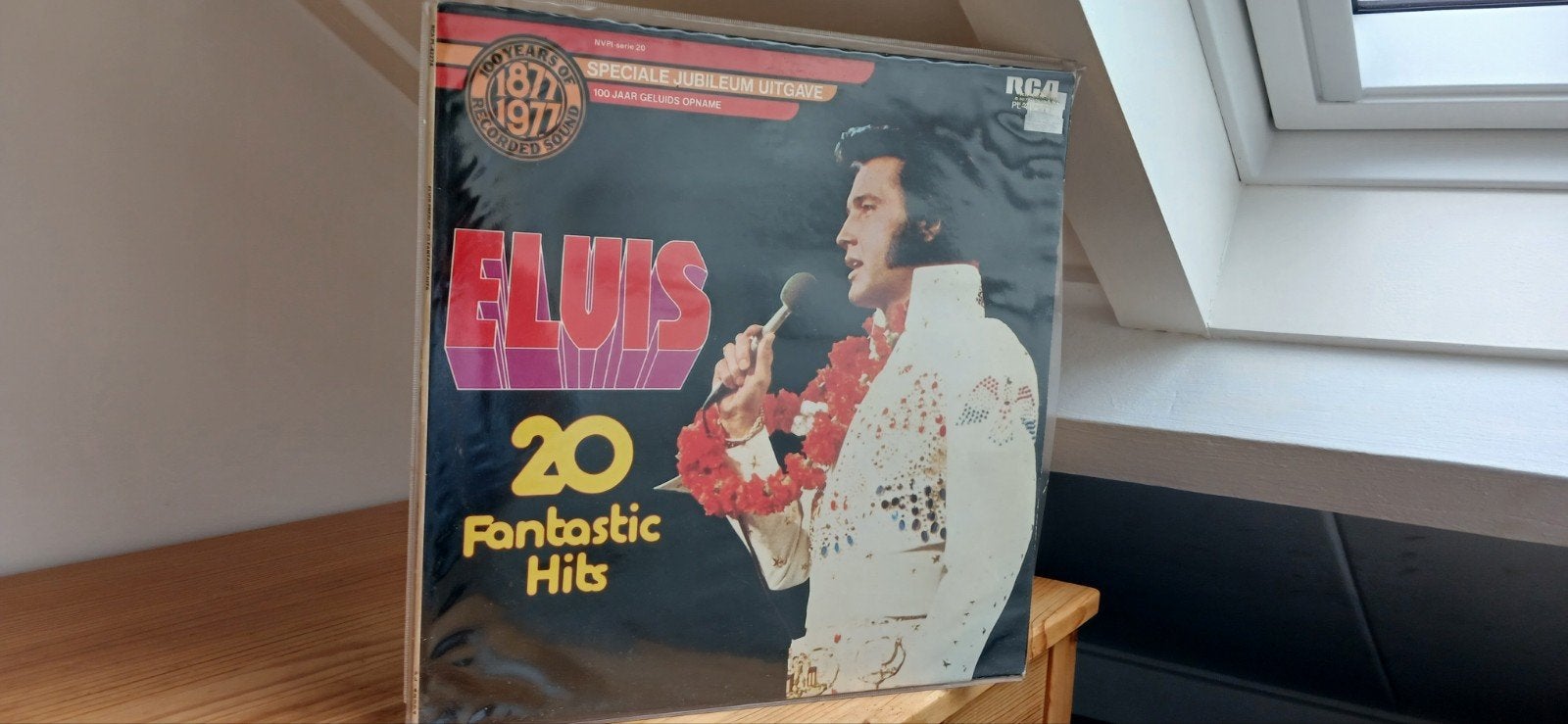 Elvis Presley - 20 Fantastic Hits (LP, 1977), Ophalen of Verzenden, 1970 - 1979, Gebruikt, 12 inch