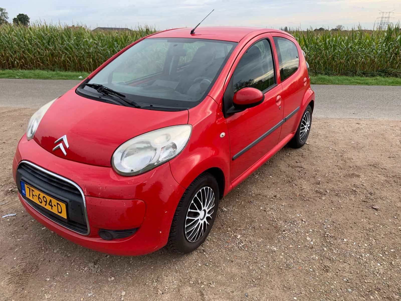 Citroën C1 1.0 5-DRS 2010 Rood, Auto's, Citroën, Particulier, C1, ABS, Airbags, Airconditioning, Alarm, Android Auto, Apple Carplay