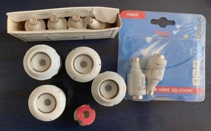 Nostalgische zekeringen en ander spul voor meterkast, Ophalen of Verzenden, Nieuw, Overige typen