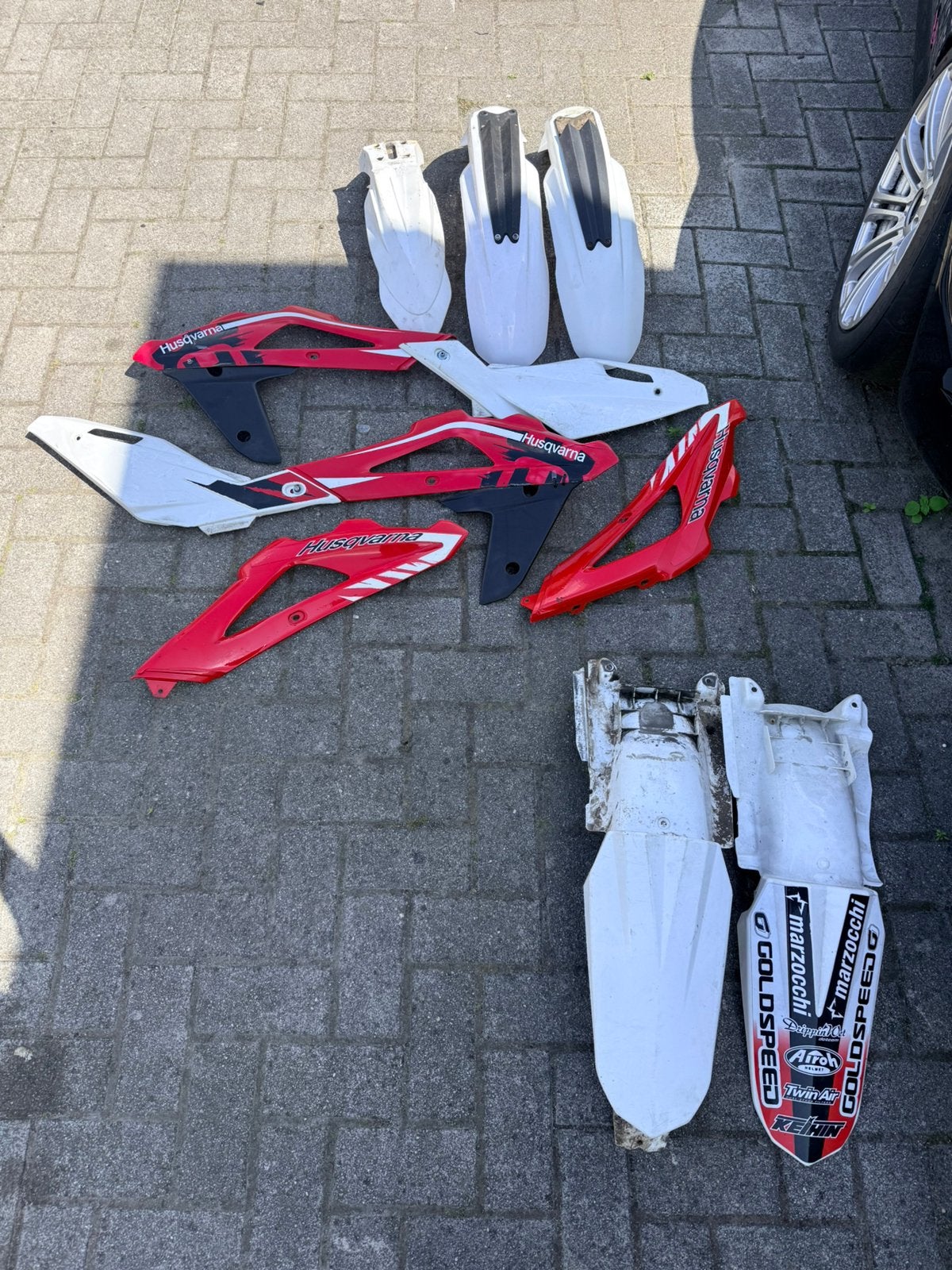 Kappenset husqvarna te450 2010, Ophalen, Gebruikt, Husqvarna, Husqvarna