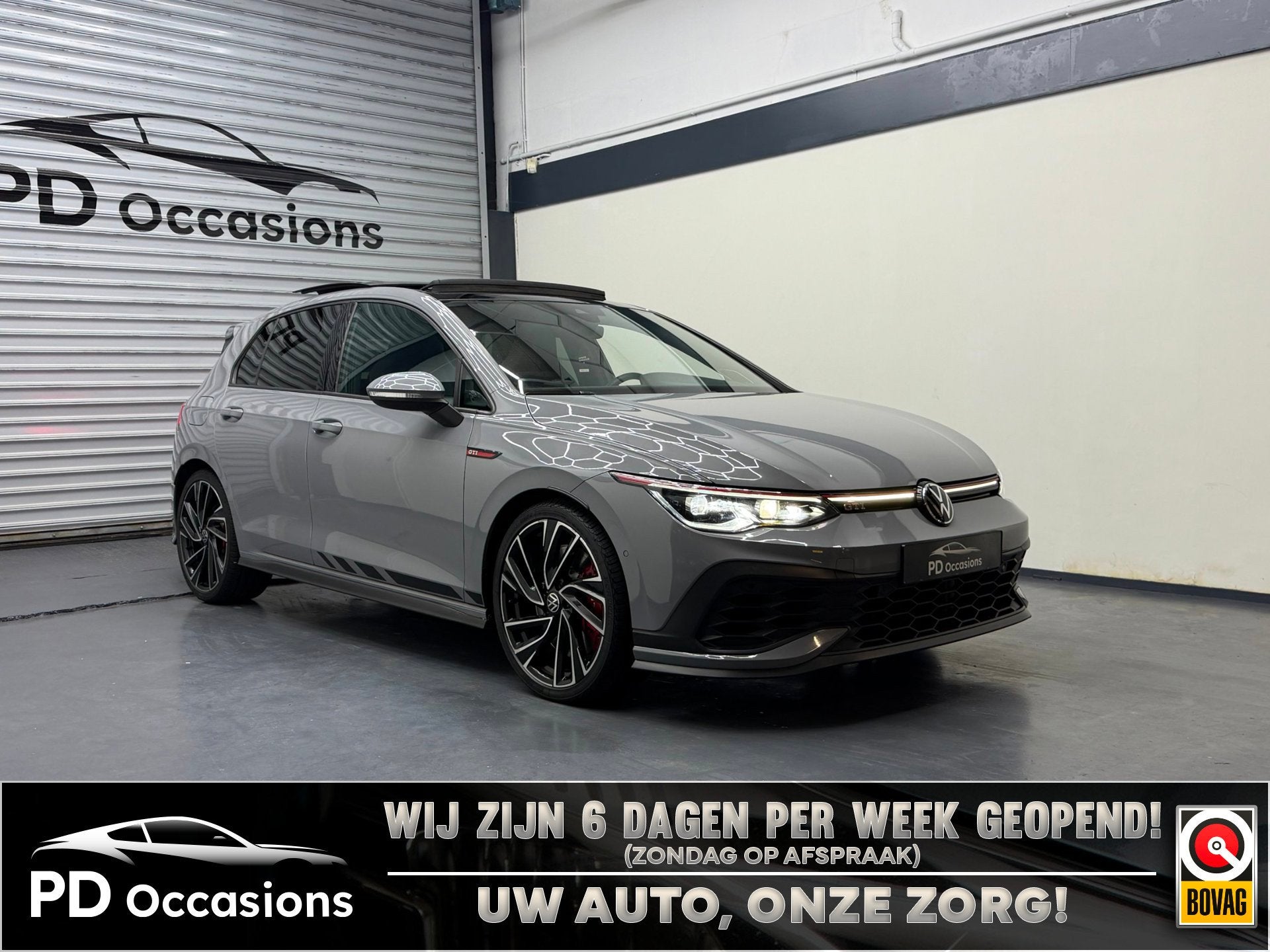 Volkswagen Golf 2.0 TSI GTI Clubsport 400PK - Pano- H&K - IQ, Gebruikt, Zwart, 4 cilinders, 1984 cc