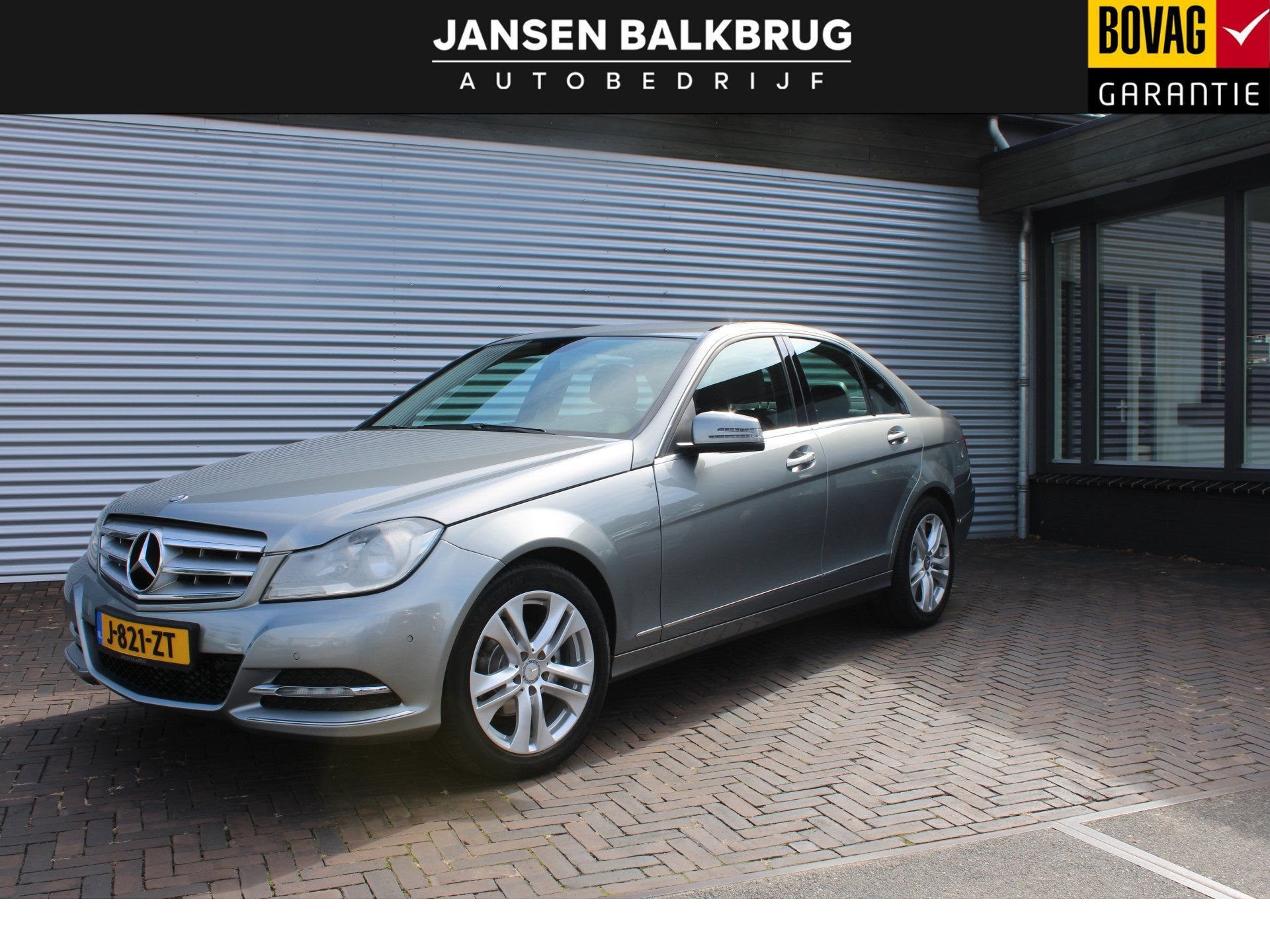 Mercedes-Benz C-Klasse 180 Avantgarde (bj 2012, automaat), Auto's, Euro 5, Achterwielaandrijving, Zwart, Met garantie (alle)