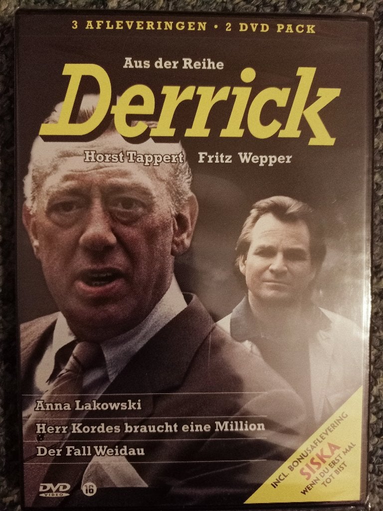 Aus der Reihe DERRICK - Horst Tappert Fritz Wepper **nieuw**, Vanaf 16 jaar, Misdaad, Nederlands, Duits