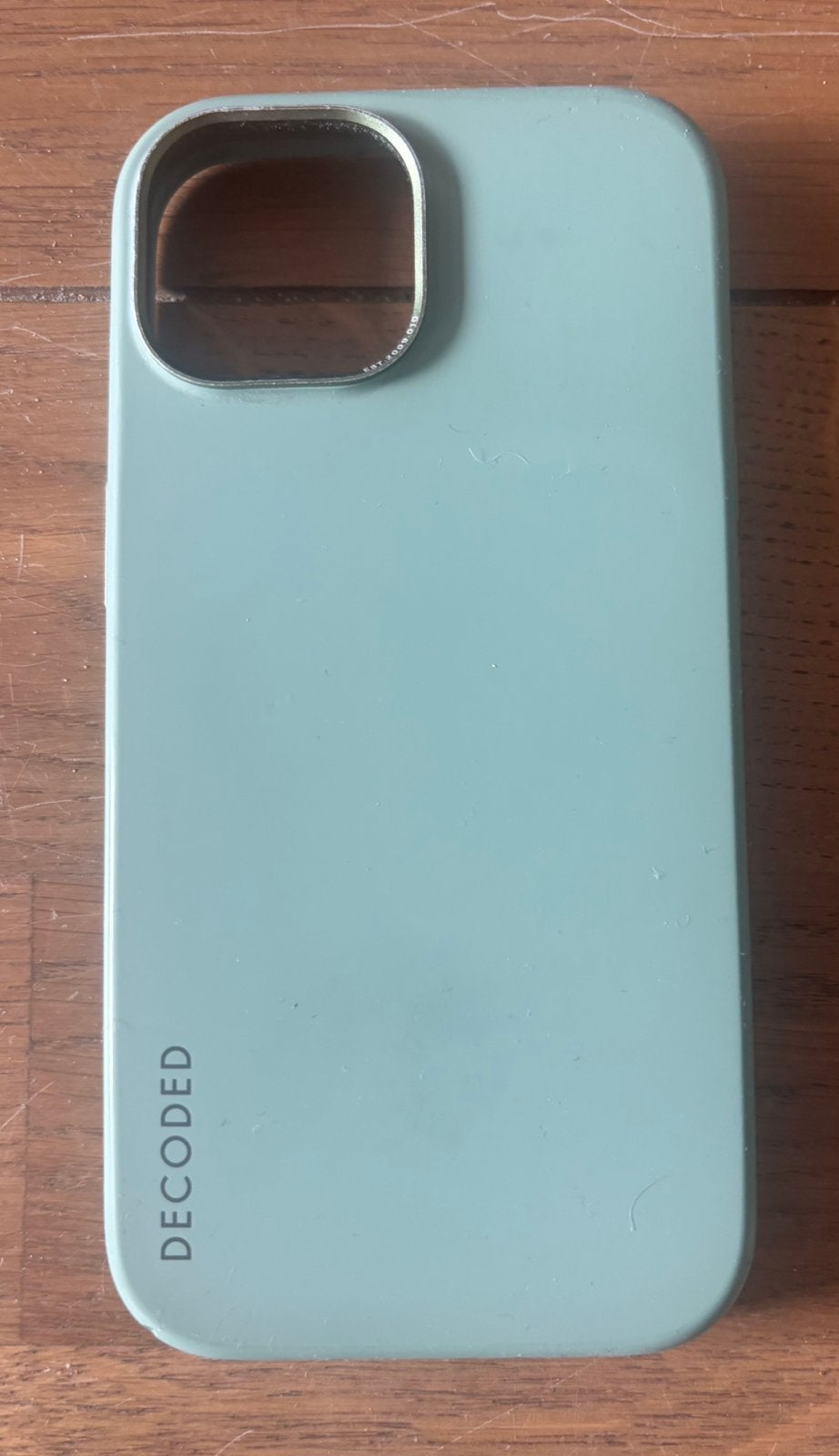 Iphone 15 hoesje Decoded, Ophalen of Verzenden, Gebruikt, Hoesje of Tasje, Groen