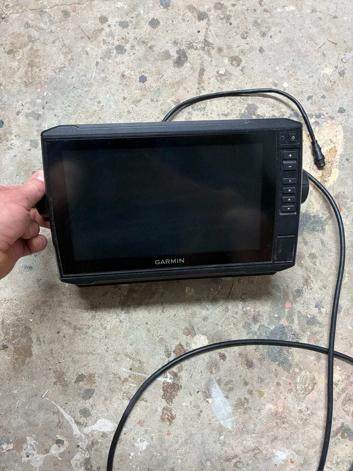 Garmin uhd92sv met bescherm kap, Ophalen of Verzenden, Gebruikt, Kaartplotter of Fish Finder