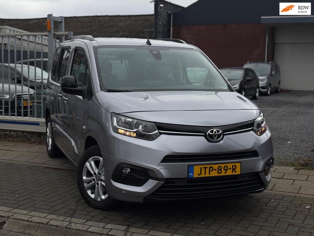 Toyota Proace City Verso 1.2 Turbo Team D | Navigatie | A.Ca, Auto's, Toyota, Voorwielaandrijving, Stof, Gebruikt, Bedrijf