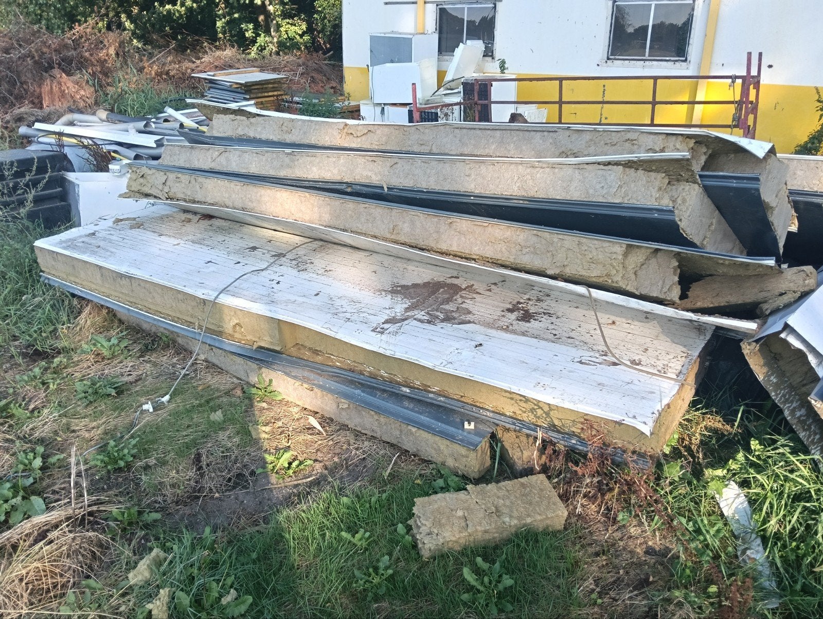 Sandwichpanelen afvoeren, Ophalen, Gebruikt, Overige metalen