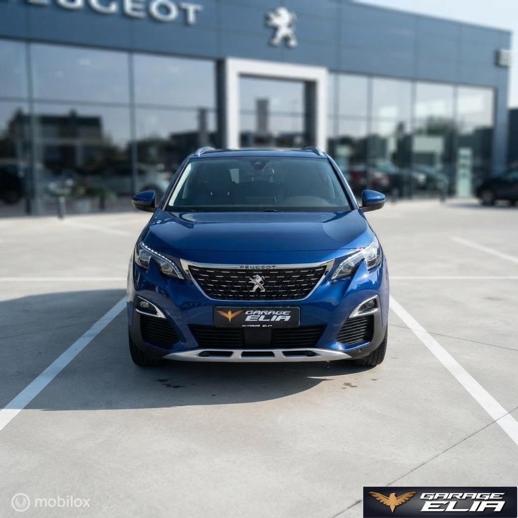 Peugeot 3008 Aut.| LED | Navi | PDC | 64900 KM |6M Garantie, Stof, Gebruikt, 1199 cc, Wit