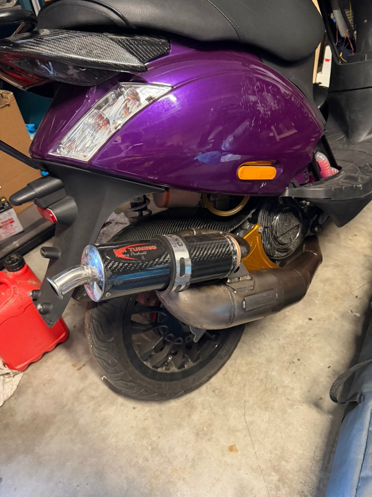 Pm tuning uitlaat 125-180cc, Ophalen of Verzenden, Zo goed als nieuw, Tweetakt, Overige modellen