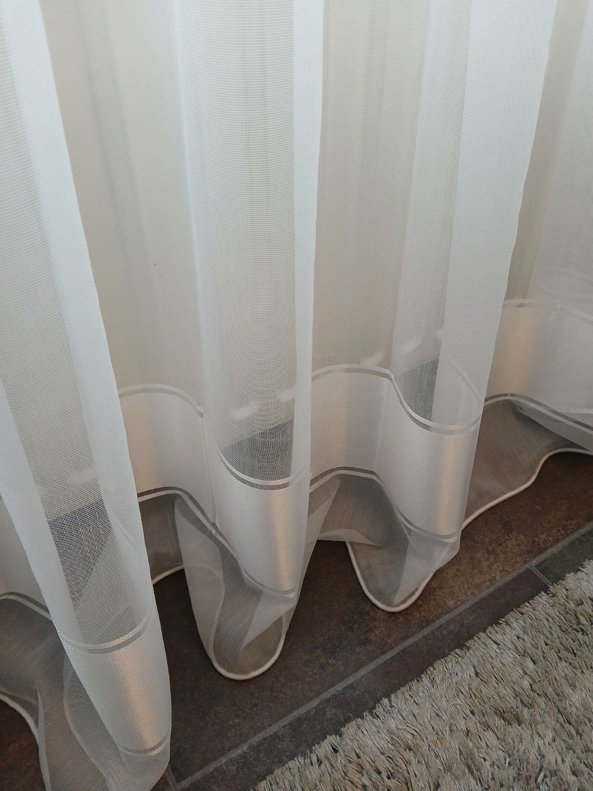 Vitrage nieuw 610x270, Ophalen of Verzenden, Nieuw, 200 cm of meer, 200 cm of meer