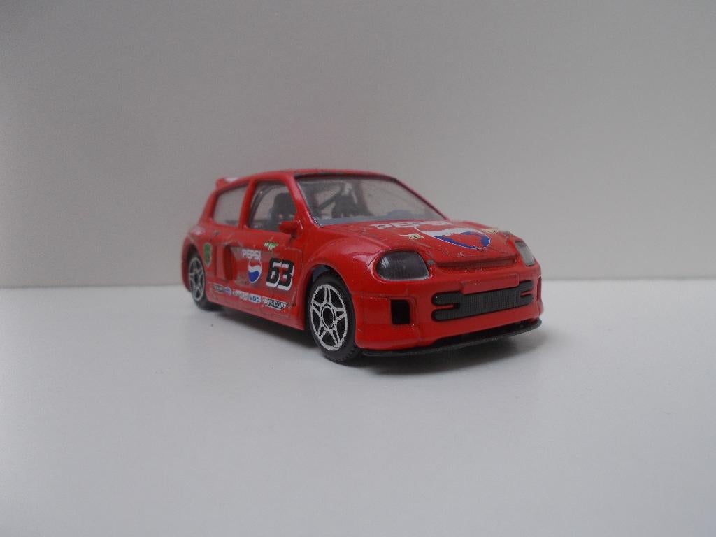 5445 Renault Clio Trophy Bburago (Burago) 1:43, Ophalen of Verzenden, Gebruikt, Auto, Overige merken