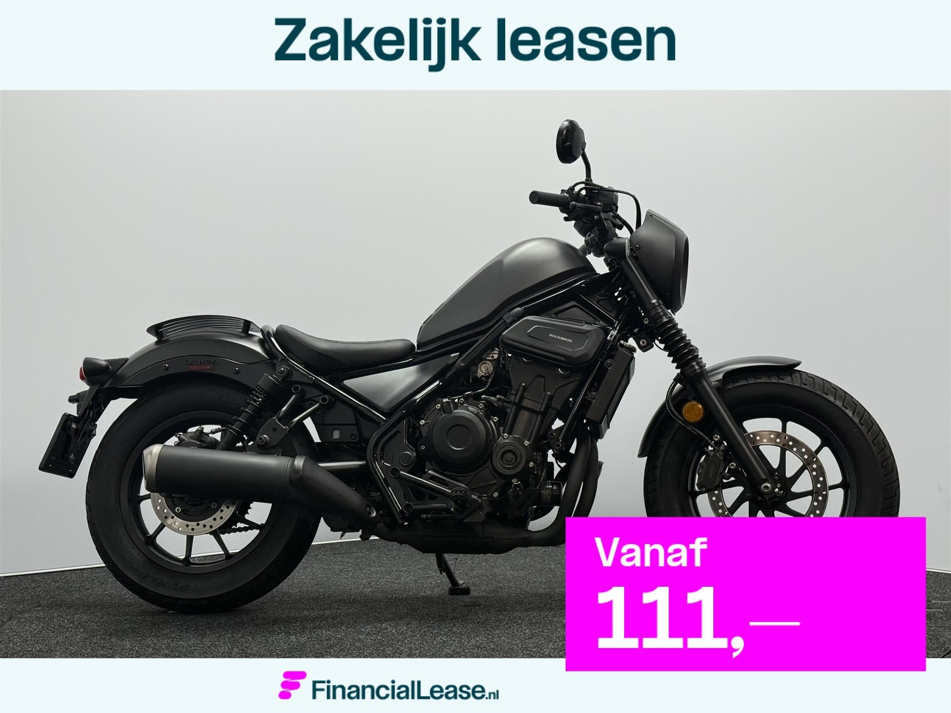 Honda CMX 500 REBEL S, Motoren, Chopper, ABS, Handgeschakeld, 12 t/m 35 kW
