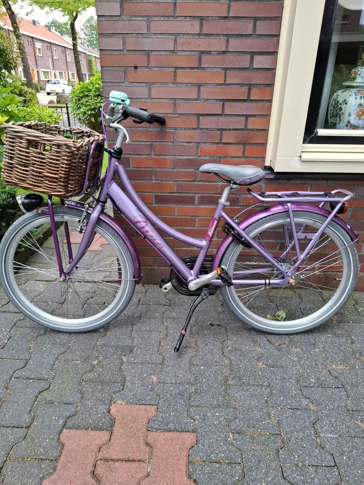 Batavus Diva 24 inch, Fietsen en Brommers, Fietsen | Meisjes, Ophalen, Terugtraprem, Versnellingen, Batavus Diva
