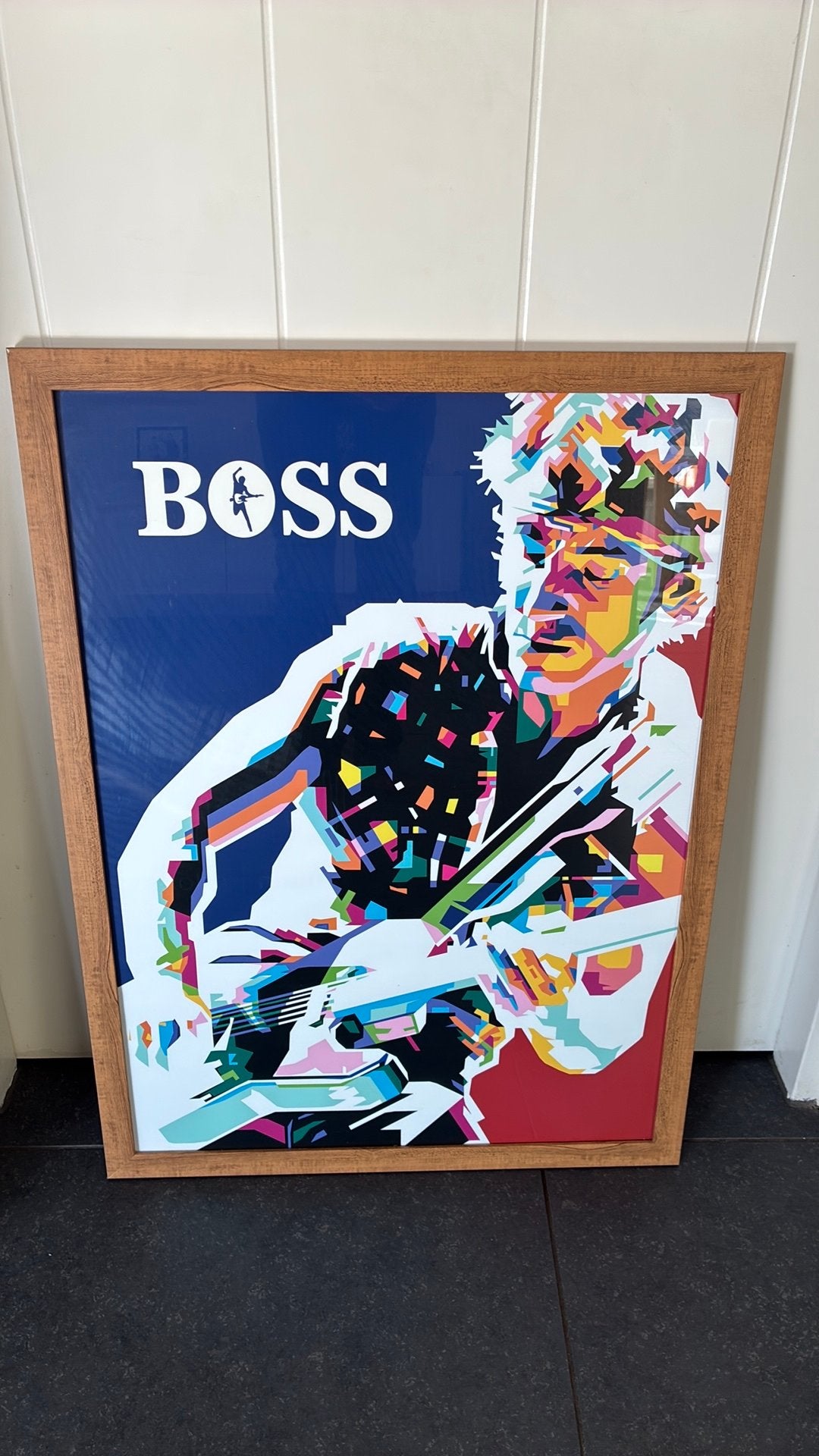 Ingelijste poster van Bruce Springsteen, Ophalen