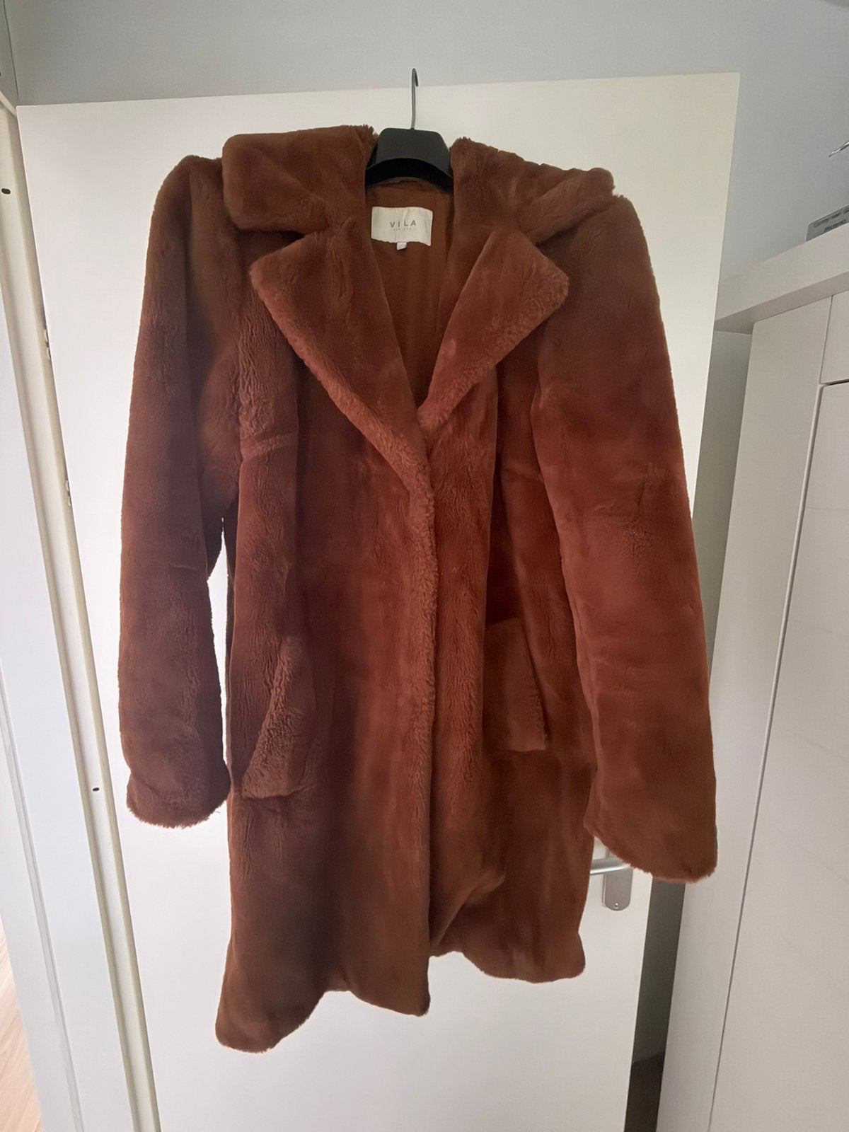 Villa Faux Fur jas, Ophalen of Verzenden, Zo goed als nieuw, Maat 38/40 (M)