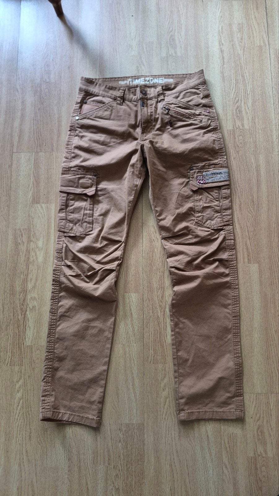 Timezone Sportieve Cargo Broek voor Heren - Maat 31x34, Kleding | Heren, Timezone, Bruin, Nieuw, Overige maten
