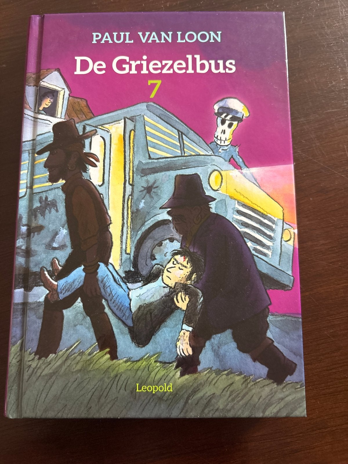 De Griezelbus 7 - Paul van Loon (BOE!KENACTIE), Ophalen of Verzenden, Zo goed als nieuw