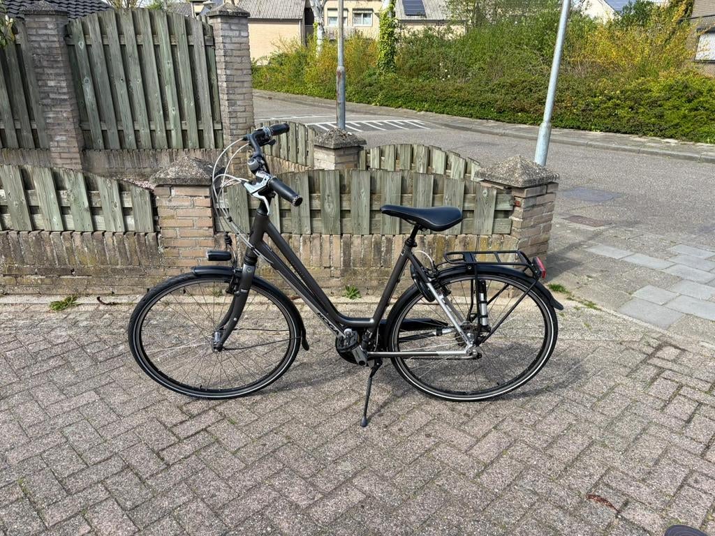 Koga fiets met Shimano Deore LX derailleur frame size 56, Fietsen en Brommers, Fietsen | Dames | Damesfietsen, Velgrem, Versnellingen