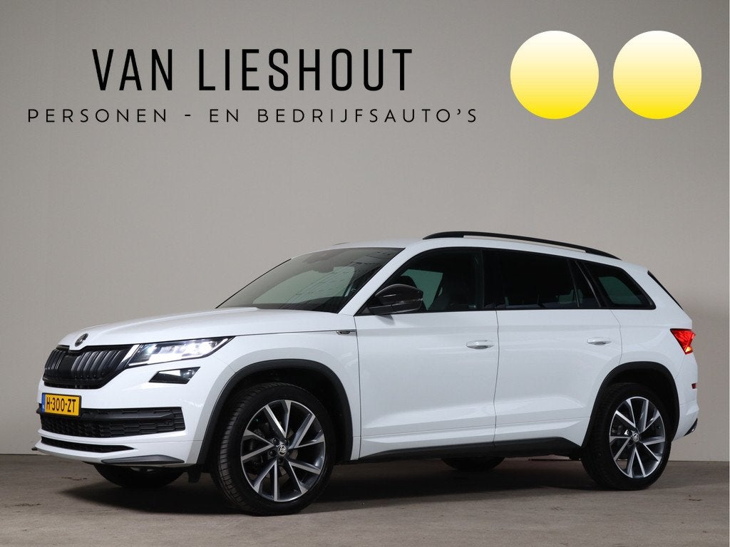 Skoda Kodiaq 1.5 TSI Sportline Business NL-Auto! Elek.Stoele, Auto's, Euro 6, 4 cilinders, 150 pk, 1481 kg