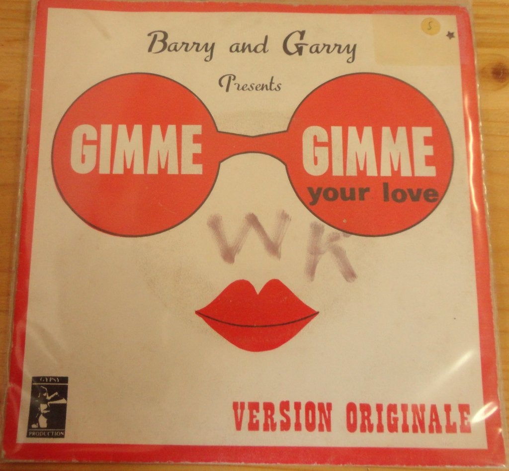 Barry and Garry > Gimme Gimme your love, Ophalen of Verzenden, Gebruikt, 7 inch, Pop