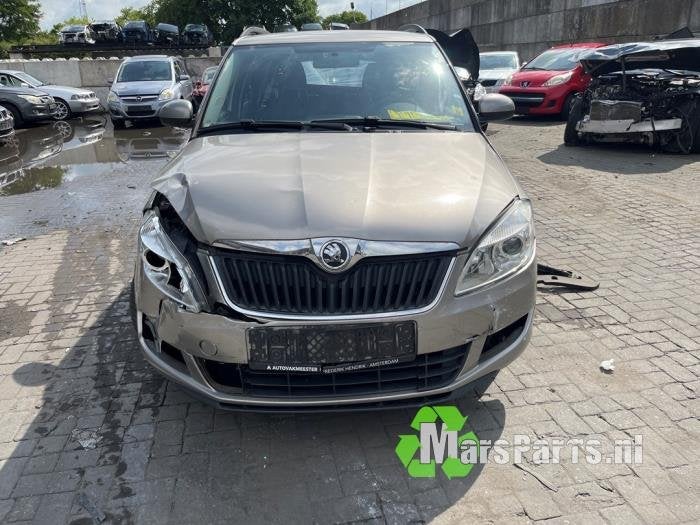 Veiligheidsgordel rechts-achter van een Skoda Fabia, Gebruikt, -, -, Ophalen of Verzenden