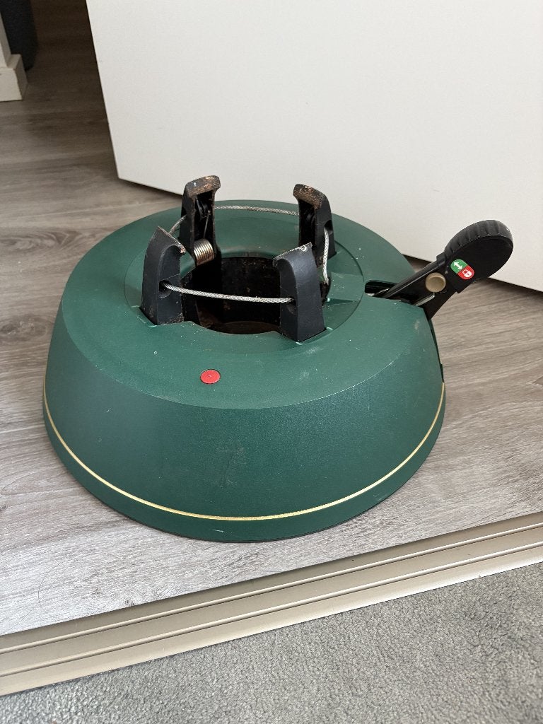 Duitse high tech kerstboom standaard zgan tot 2,5 meter boom, Ophalen of Verzenden, Zo goed als nieuw