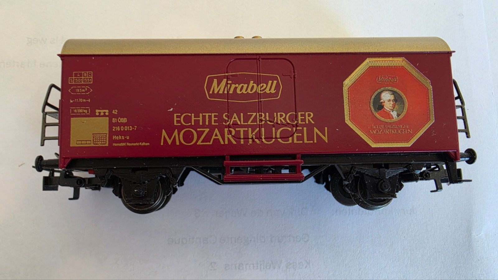 Märklin H0 Mirabell Mozartkugeln Wagon, Ophalen of Verzenden