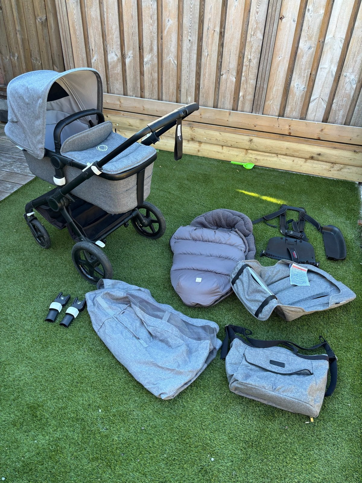 Bugaboo Fox 2 complete set met accessoires, Gebruikt, Bugaboo, Ophalen of Verzenden, Combiwagen