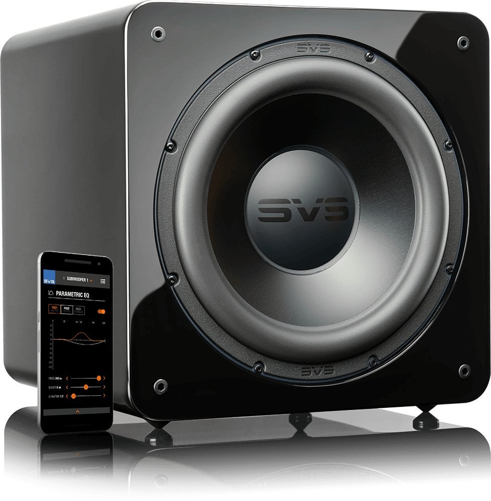 SVS SB-2000-PRO glossy - Subwoofer - Zwart - 2ekans, Niet ingevuld, Niet ingevuld, Niet ingevuld