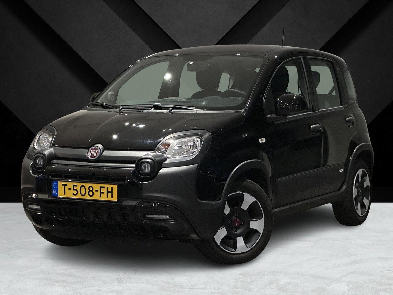 Fiat Panda City Cross 1.0 Hybrid 70pk | 5-ZITS | CLIMA | HOG, Auto's, Zwart, Origineel Nederlands, Bedrijf, Handgeschakeld