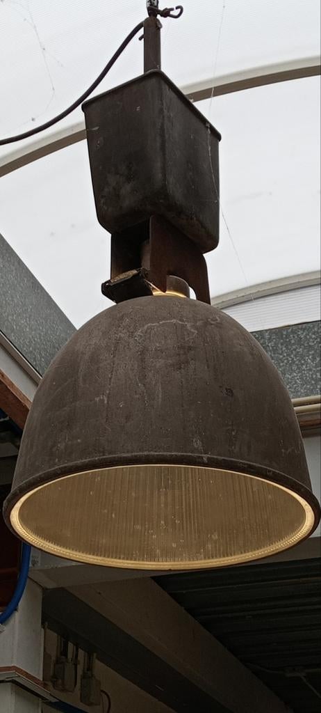 Industriële Holophane Prismpack Hanglamp - Vintage, Ophalen