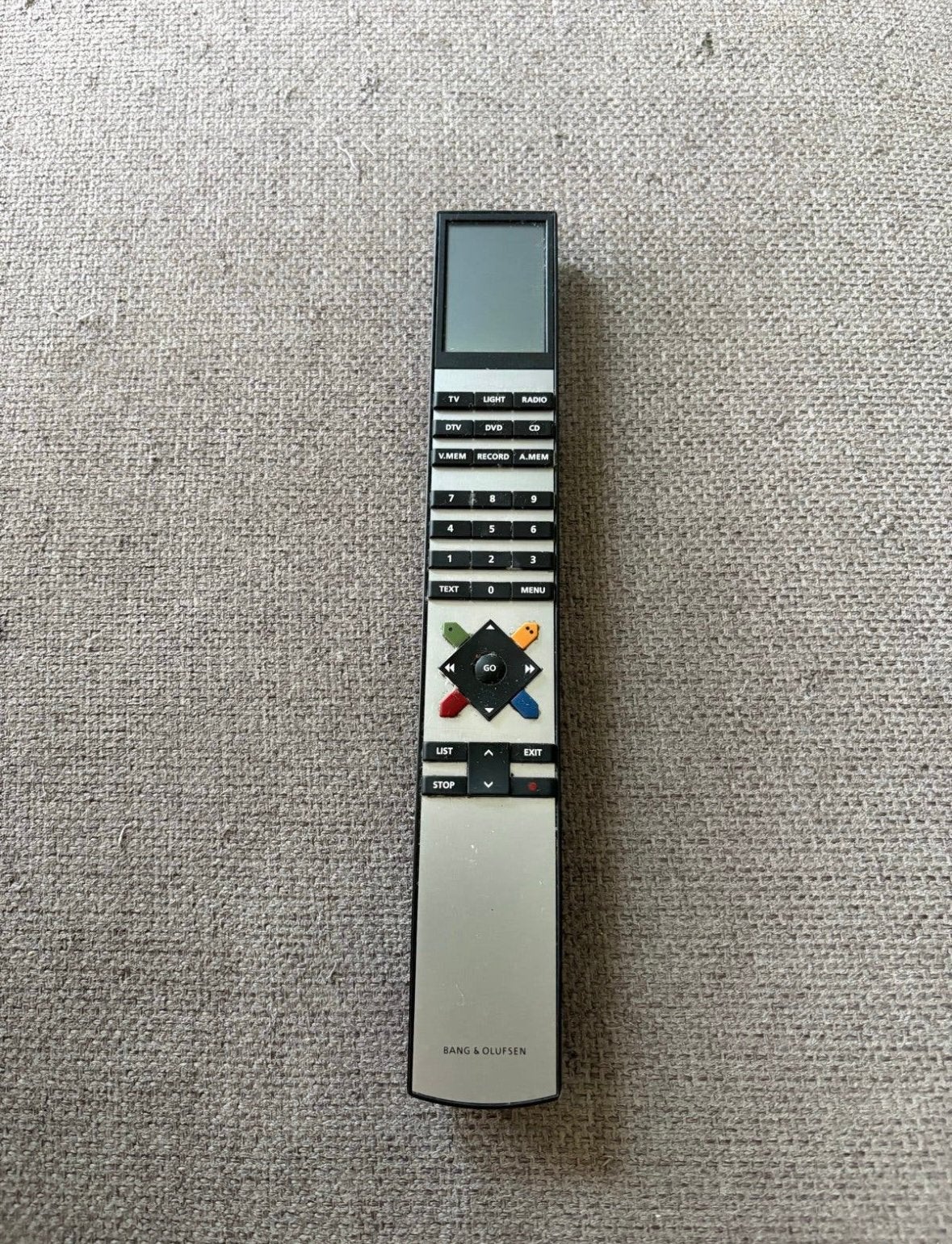 Bang & Olufsen Beo4 Afstandsbediening met Display, Gebruikt, Ophalen of Verzenden, Origineel, Dvd