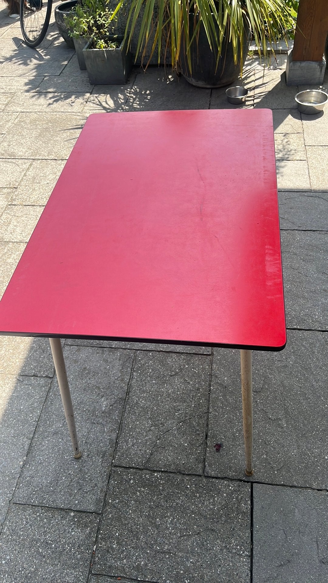 Vintage tafel, Ophalen, Zo goed als nieuw