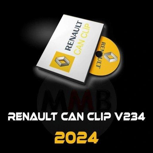 RENAULT DACIA | CANCLIP versie 236 / 240 2030 DOWNLOAD LINK, Ophalen of Verzenden
