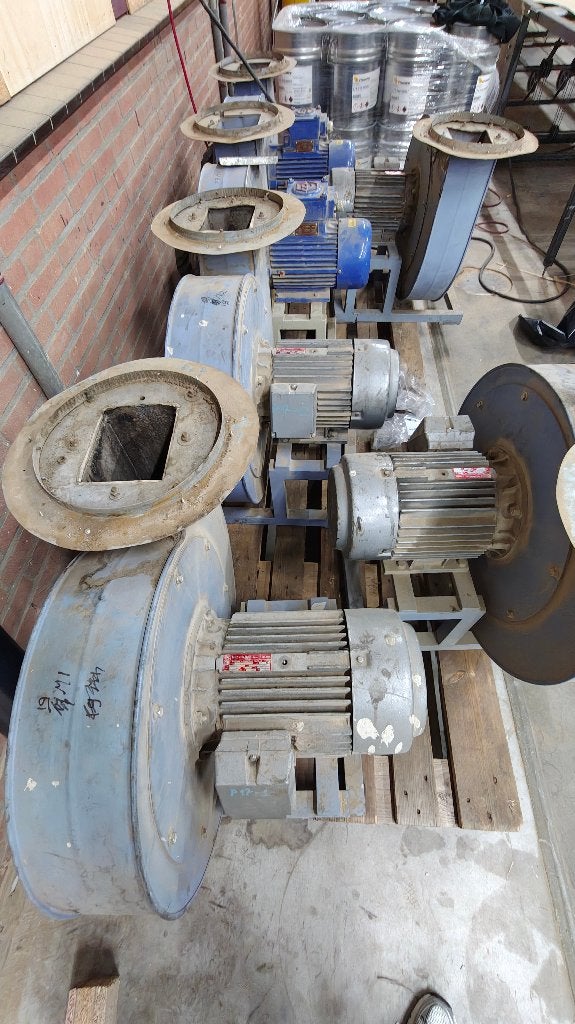 12 x industriële Vacuüm ventilatoren EX, Witgoed en Apparatuur, Ophalen, Gebruikt, Vloerventilator