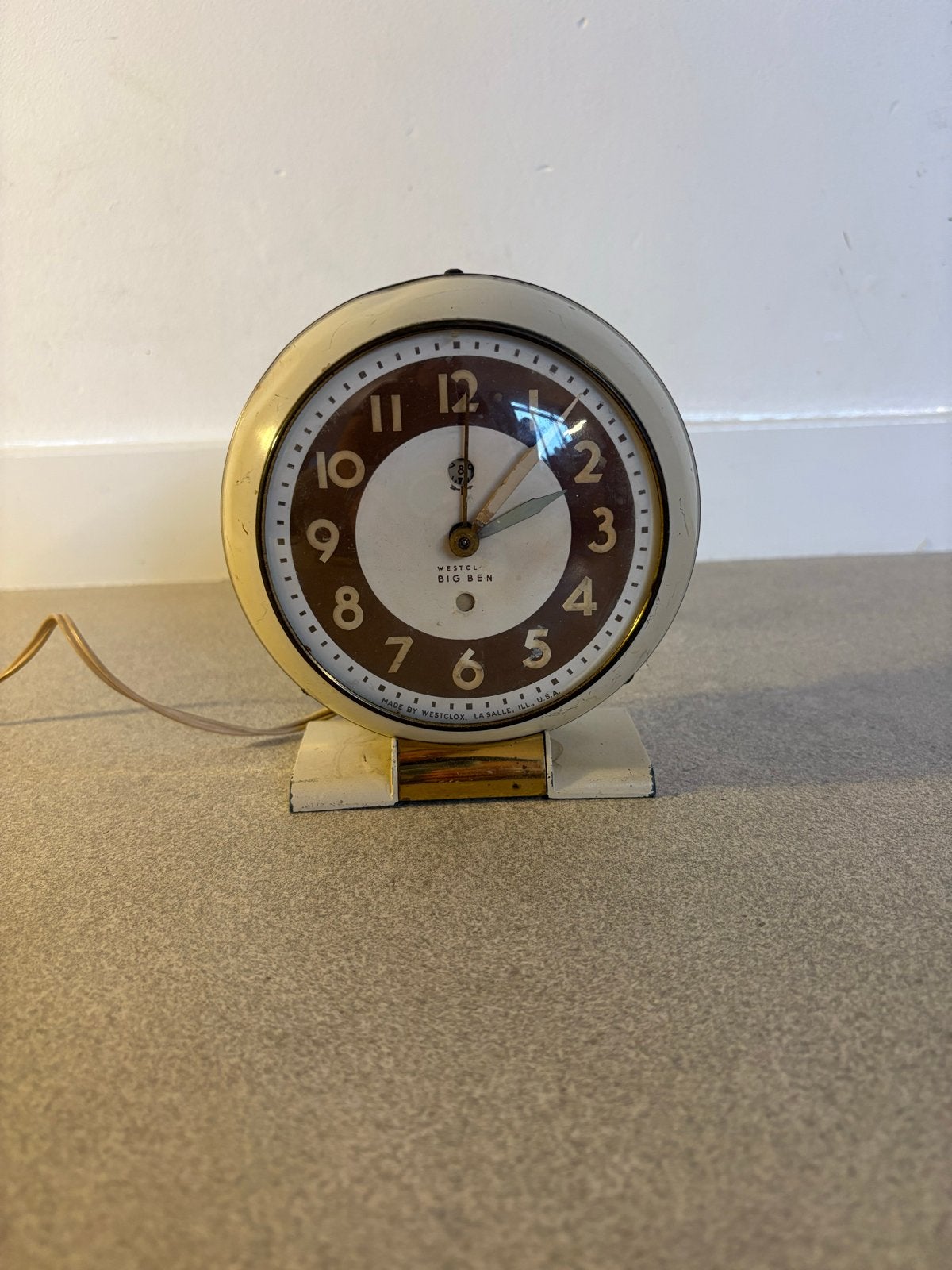 Vintage Westclox Big Ben Wekker - Style 5 (ca. 1940/1950), Antiek en Kunst, Ophalen of Verzenden