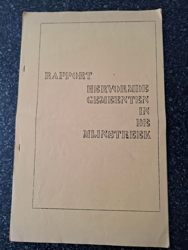 Mijnstreek Limburg 1968, Ophalen of Verzenden, Gelezen