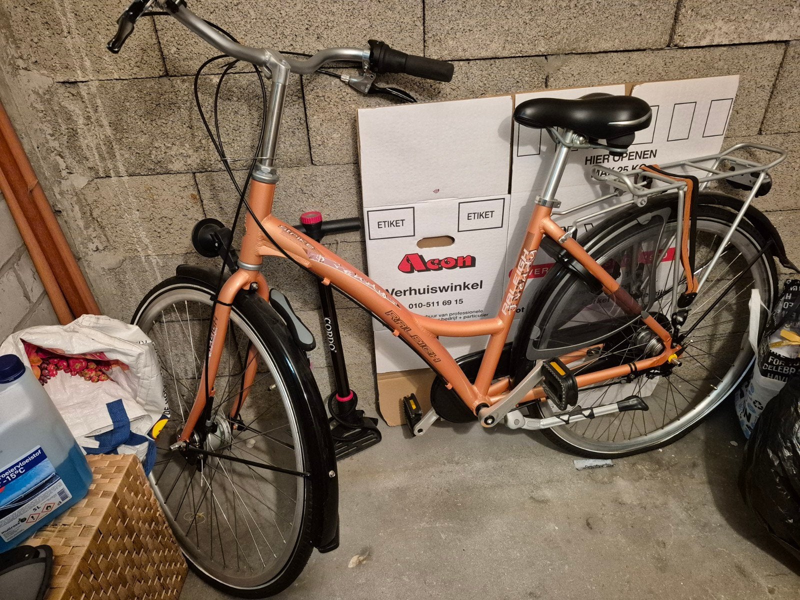 Raleigh Strike Damesfiets met 3 versnellingen, Velgrem, Versnellingen, Ophalen, Overige merken