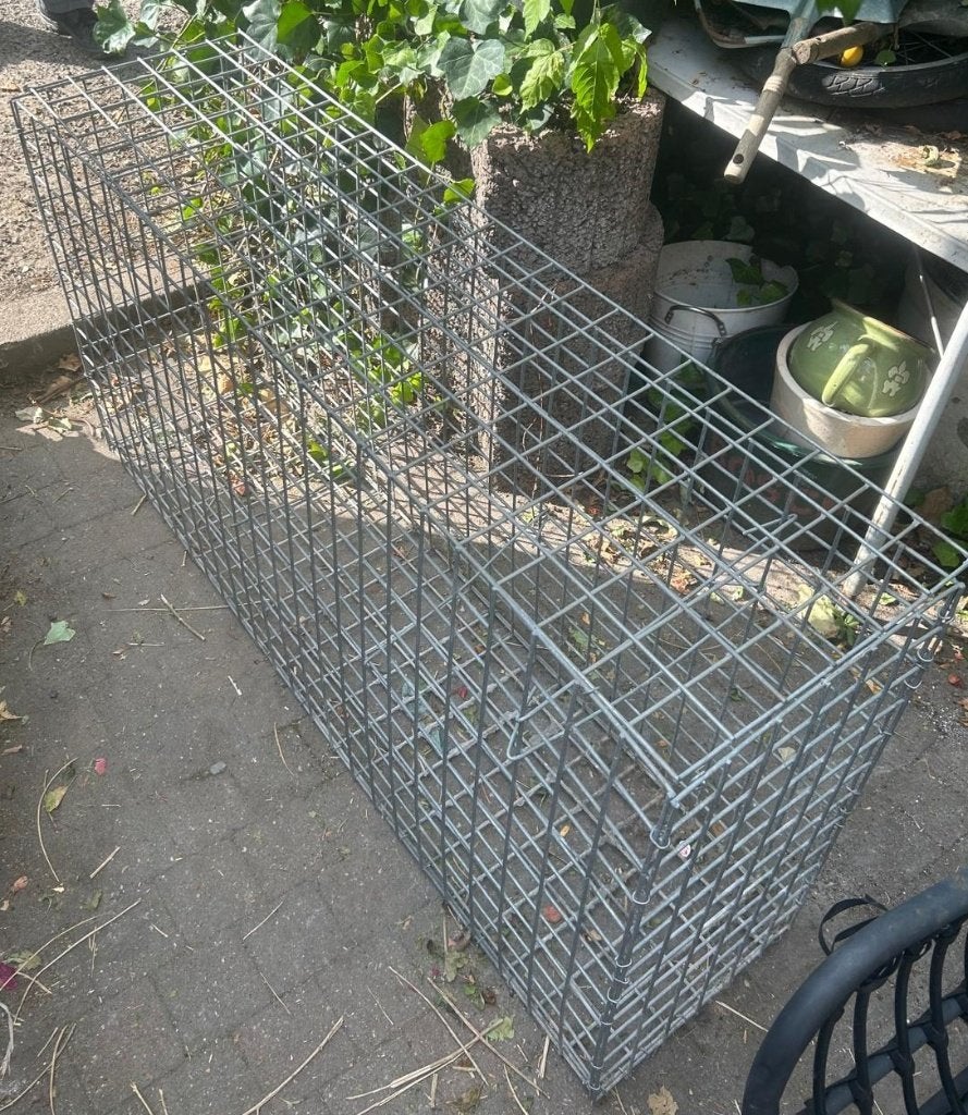 Schanskorf 121,5 x 30,5 cm, Tuin en Terras, Tuinwanddecoratie, Ophalen, Gebruikt