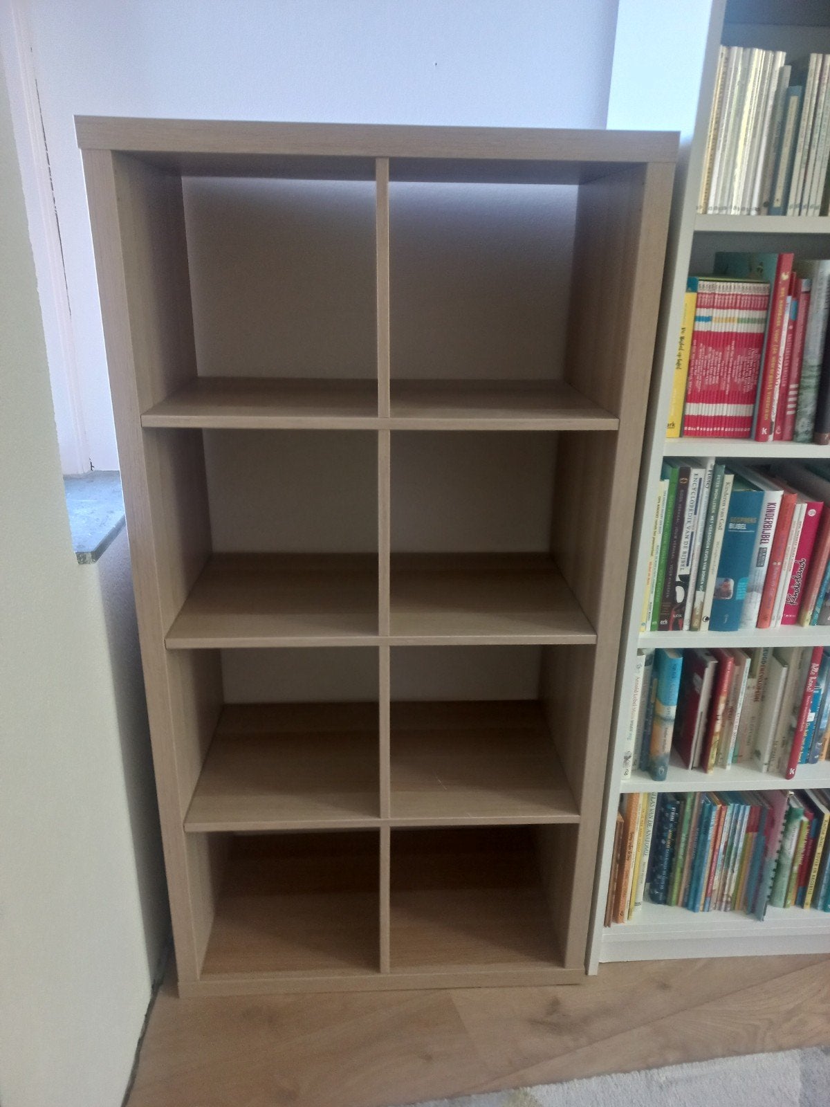 IKEA kallax Kast met 8 vakken, Ophalen, Met plank(en), Gebruikt, Modern, functioneel